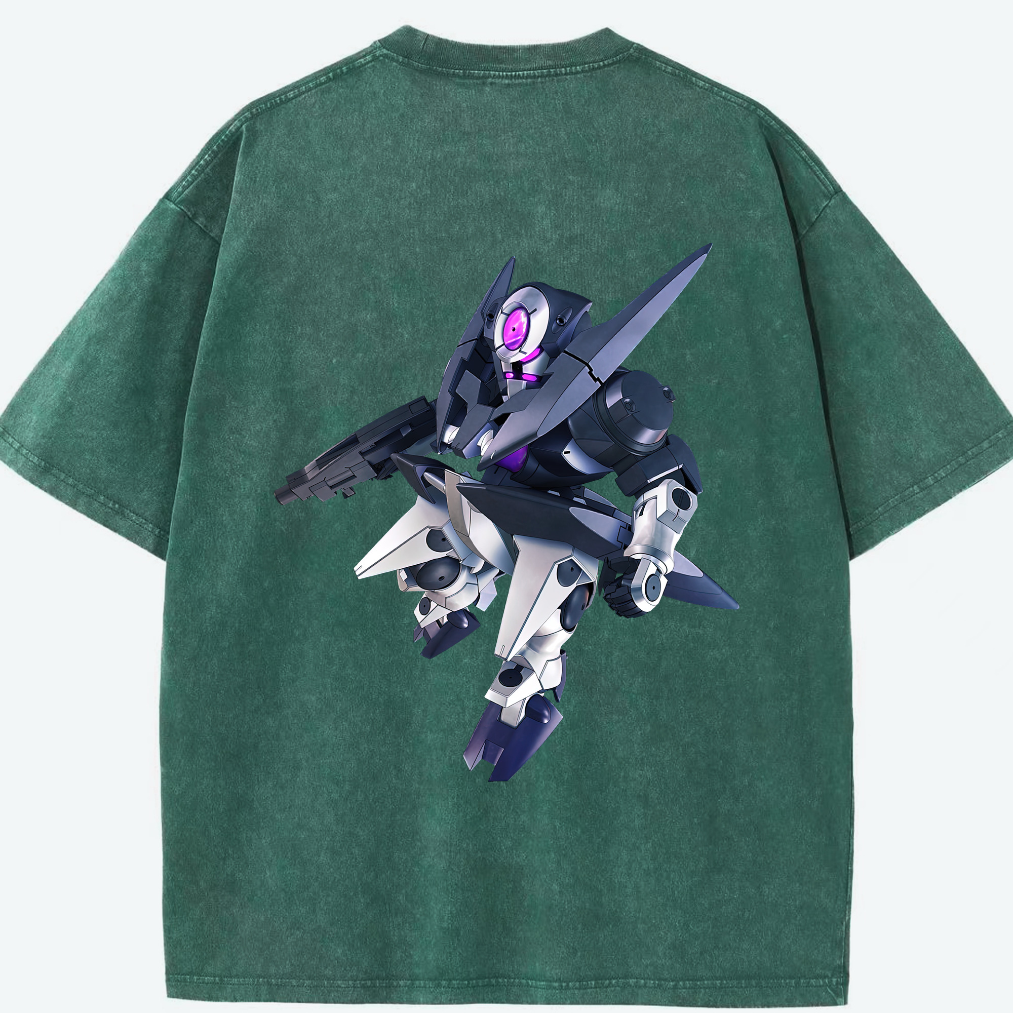 （画像用） 機動戦士ガンダム Mobile Suit Gundam 綿100% ヴィンテージ風 半袖Tシャツ（背面プリント）